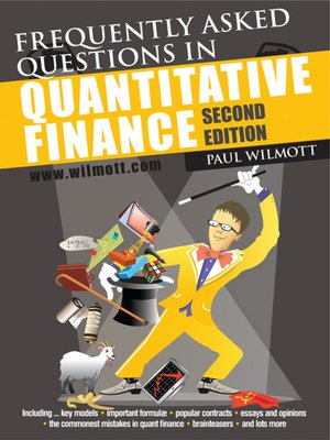cover image of Frequently Asked Questions in Quantitative Finance